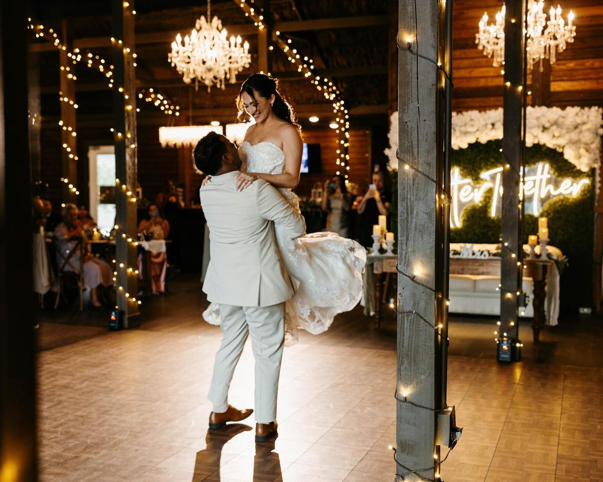 First dance at a wedding
